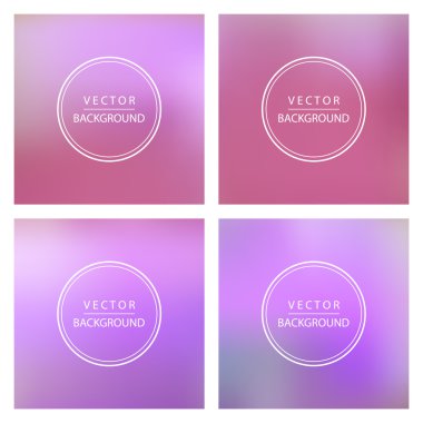 Soyut renkli bulanık vektör arkaplanı.