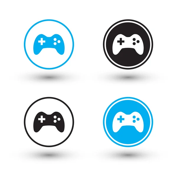 Iconos de joystick. Botones de joystick . — Vector de stock