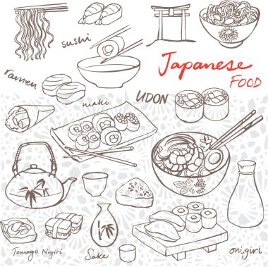 Japon yemekleri - suşi ve erişte