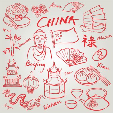 Çin Icons set