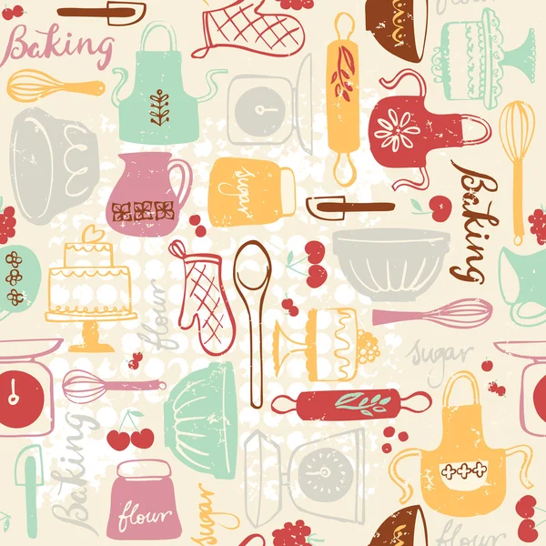 Випічки кухні іконки — стоковий вектор