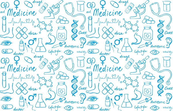 tıbbi simge seamless modeli