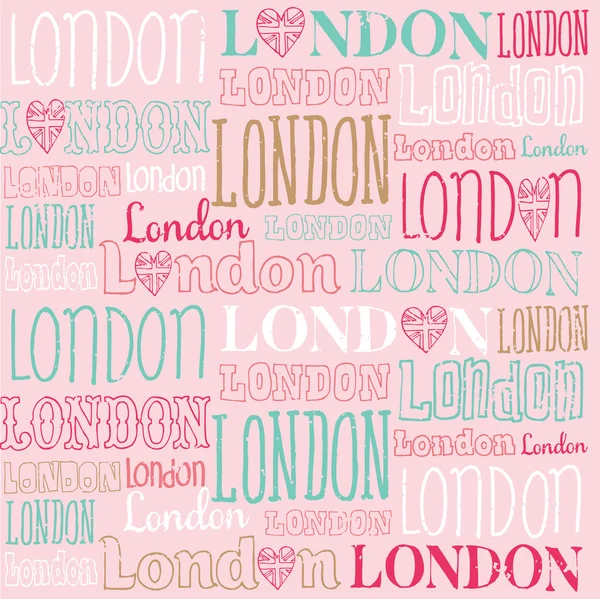 Handwritten London word Vector Graphics