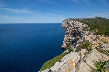 Capo Caccia (Cap de la Caca), Alghero, Sardunya (Sardegna) (7 Nisan 2014)