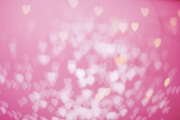 Жовтий Рожевий Бокс Формі Серця Рожевому Фоновому Копіювальному Просторі Валентинів — стокове фото