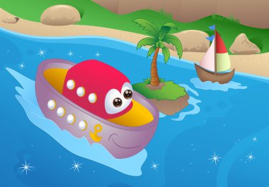 çizgi film deniz taşımacılığı