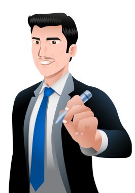 işadamı açıklamak iş kar hakkında