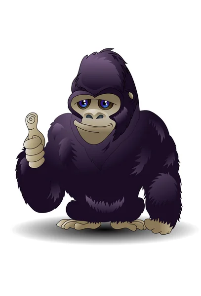 Stříbro zadní gorilu — Stock fotografie