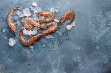 lezzetli taze karides