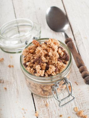 Sağlıklı kahvaltı.