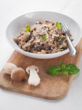  yaban mantarlı risotto 