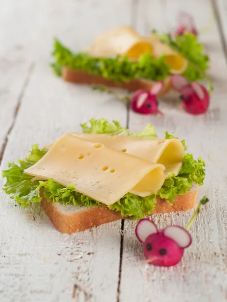 Sanduíche delicioso — Fotografia de Stock