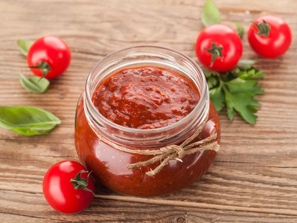 Tomatensauce (Marmelade) — Stockfoto