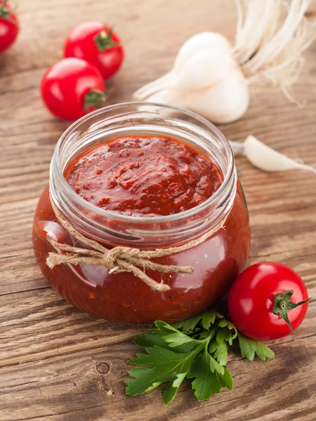 Tomatensaus (jam) — Stockfoto