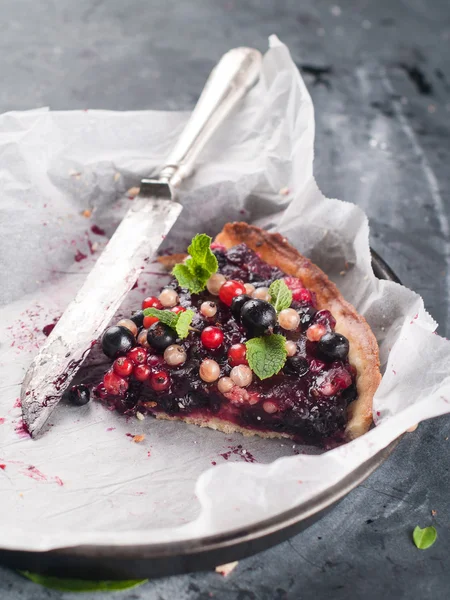 Tarta de bayas frescas —  Fotos de Stock