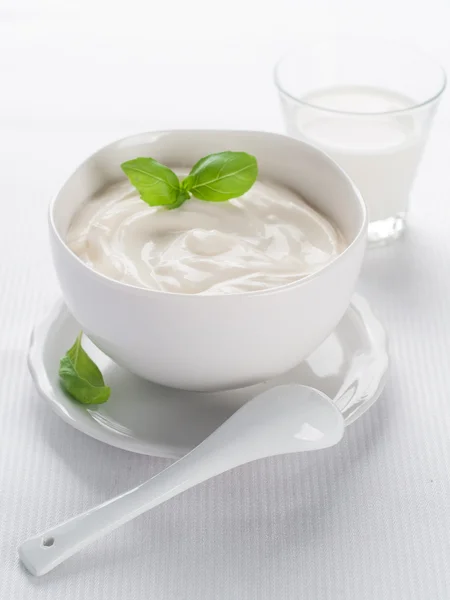 Sour cream — Stock Photo, Image