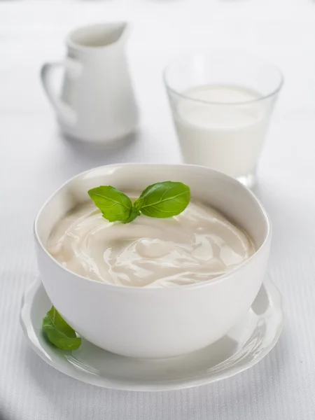 Sour cream — Stock Photo, Image