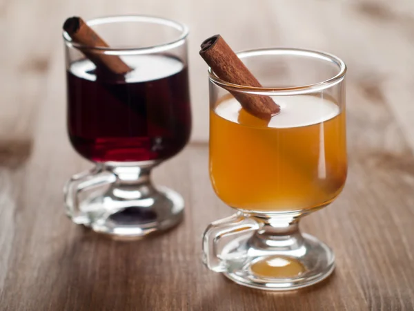 Mulled wine or tea — Stock Photo, Image