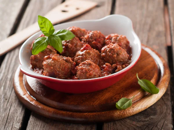 Minced meat bal — Stock Photo, Image