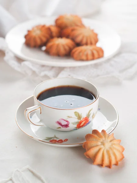 Coffee and cookie — Stock Photo, Image