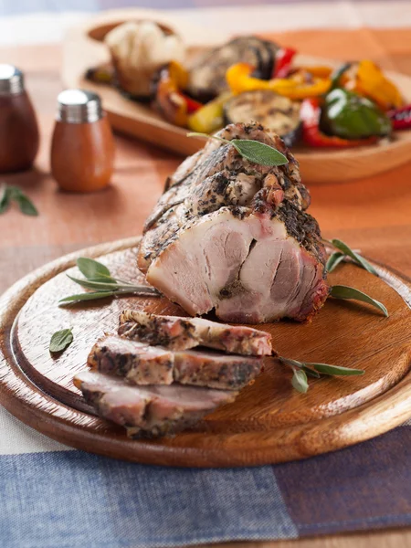 Stuffed pork — Stock Photo, Image