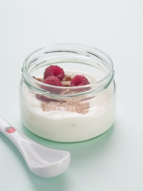 Yoğurt ile Servis Kahvaltı ve dut