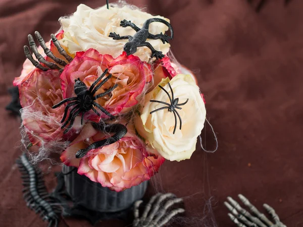 Rosas para o Halloween — Fotografia de Stock