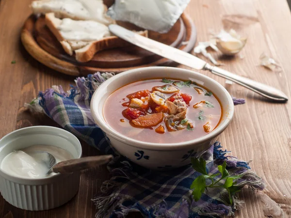 Soupe de légumes — Photo