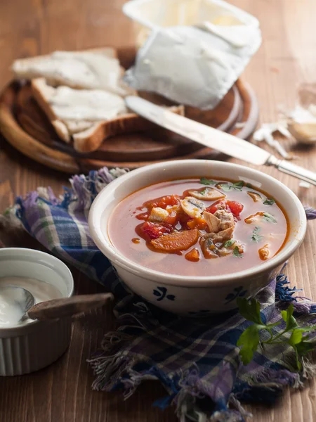 Soupe de légumes — Photo