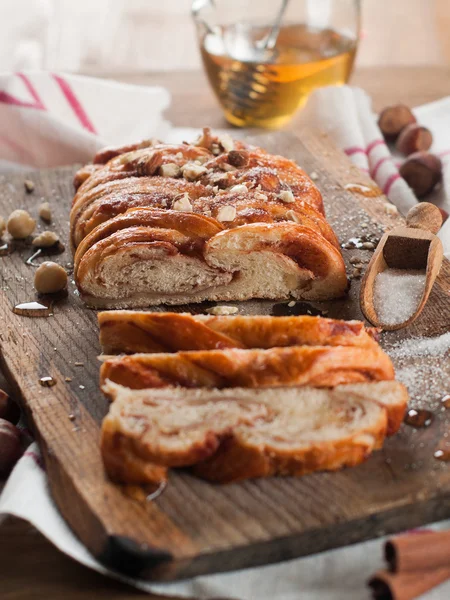 Twisted bread — Stock Photo, Image