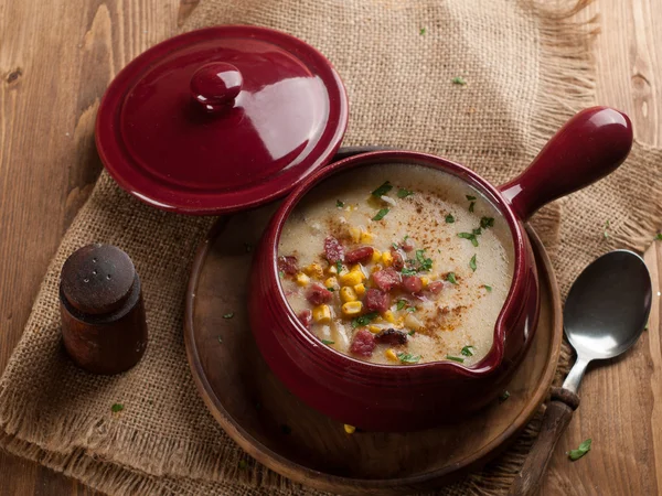 Vegetable soup — Stock Photo, Image