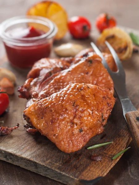 Grilled chicken — Stock Photo, Image