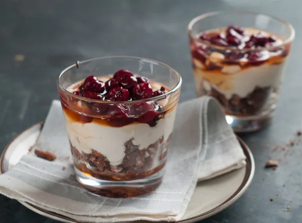 Postre del bosque de Balck —  Fotos de Stock