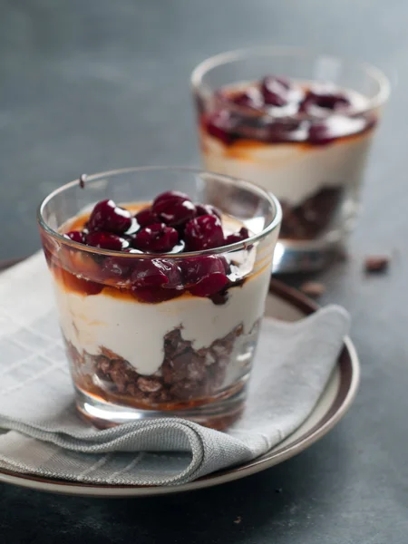 Balckwald-Dessert — Stockfoto