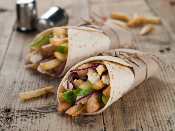 Tortilla wraps — Stock Photo, Image