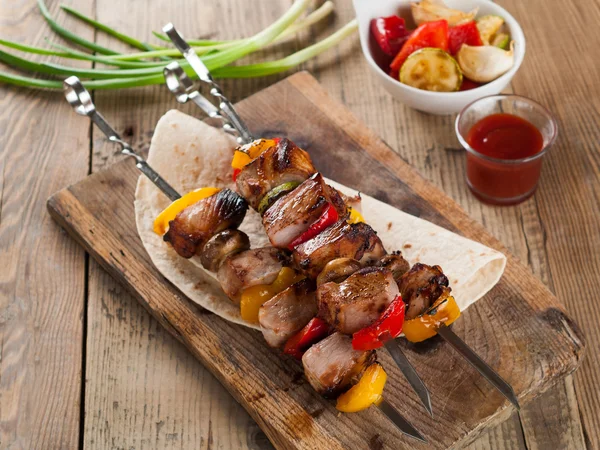 Kebabs. — Fotografia de Stock