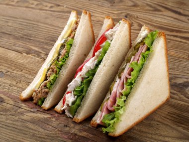 Club sandwiches clipart