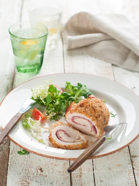 Stuffed chicken  breast — Stock Photo, Image