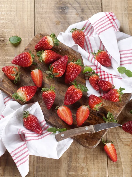 Fresh strawberries — Stock Photo, Image