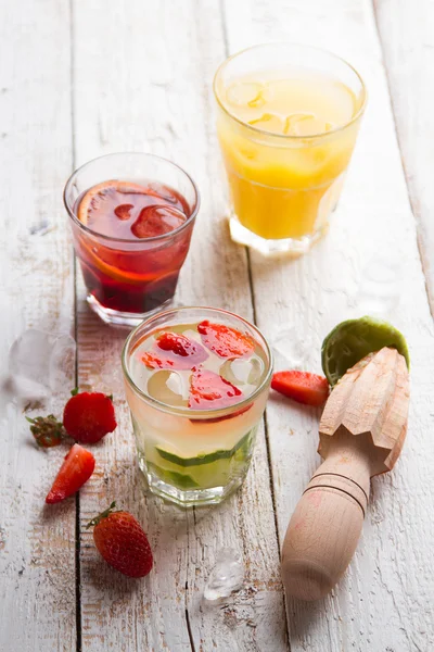 Different fresh cocktail — Stock Photo, Image