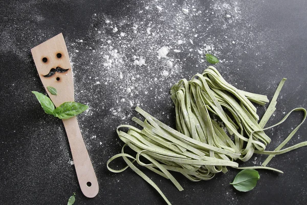 Fresh homemade pasta — Stock Photo, Image