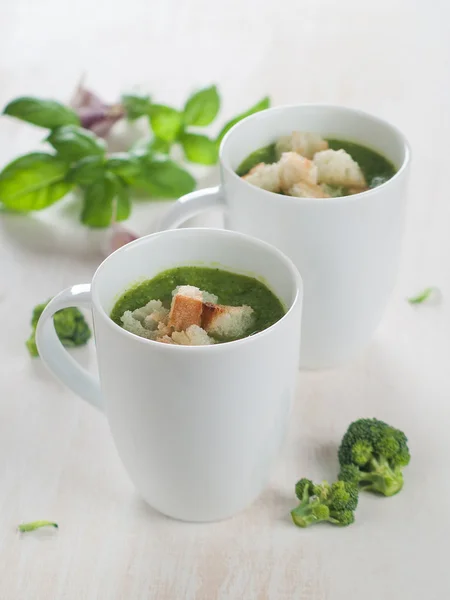 Deliziosa zuppa di crema vegetale — Foto Stock