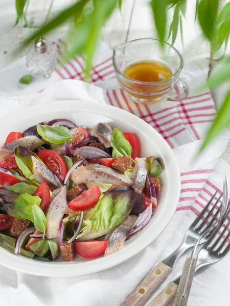 Frischer Gemüsesalat — Stockfoto