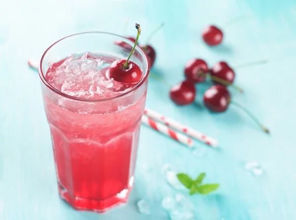 Limonada de cereja — Fotografia de Stock