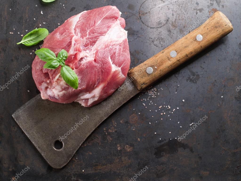 Raw fresh meat — Stock Photo © Wiktory 79655286