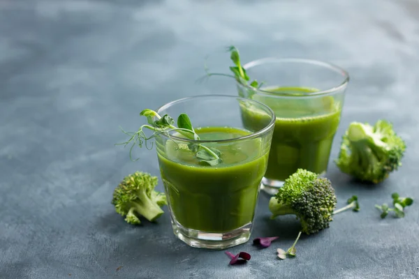 Fresh green juice — Stock Photo, Image