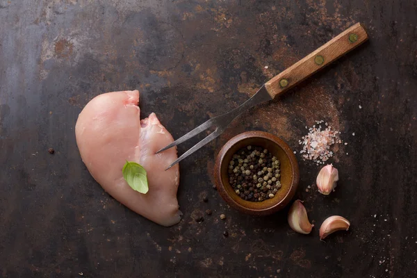 Raw chicken breast — Stock Photo, Image