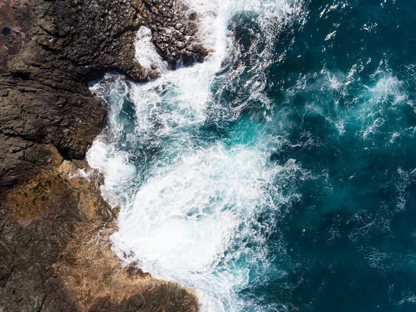 Vista Aérea Das Rochas Kaleula Head Kiama Costa Sul Nova — Fotografia de Stock