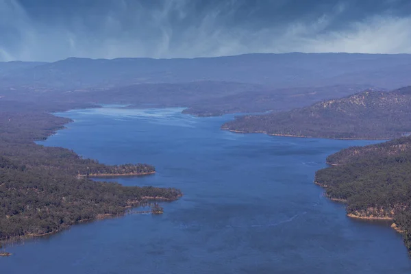 Aerial View Lake Burragorang Sydney Regional New South Wales Australia — Stock Photo, Image