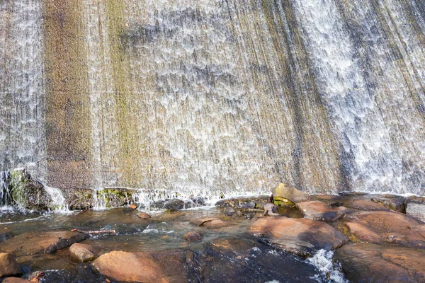 Parete Del Bacino Idrico Del Lago Canobolas Orange Nel Nuovo — Foto Stock